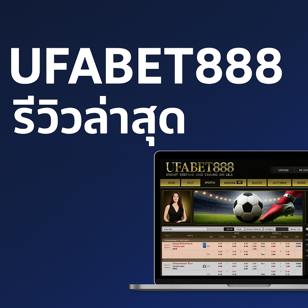 ufabet888 รีวิวล่าสุด
