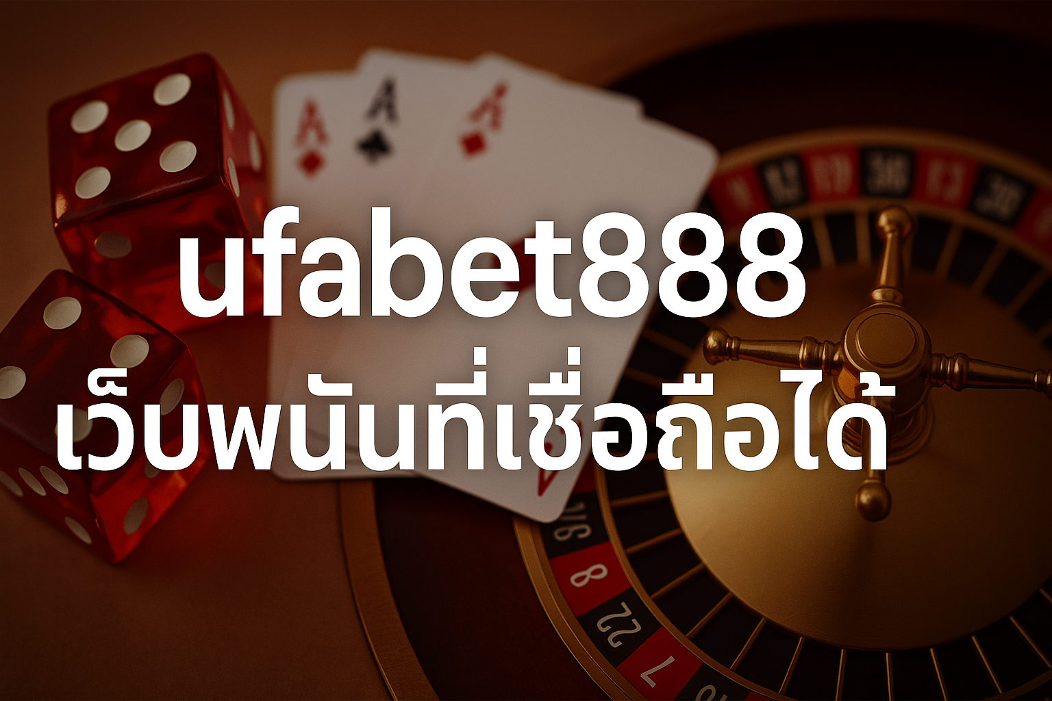 ufabet888 เว็บพนันที่เชื่อถือได้
