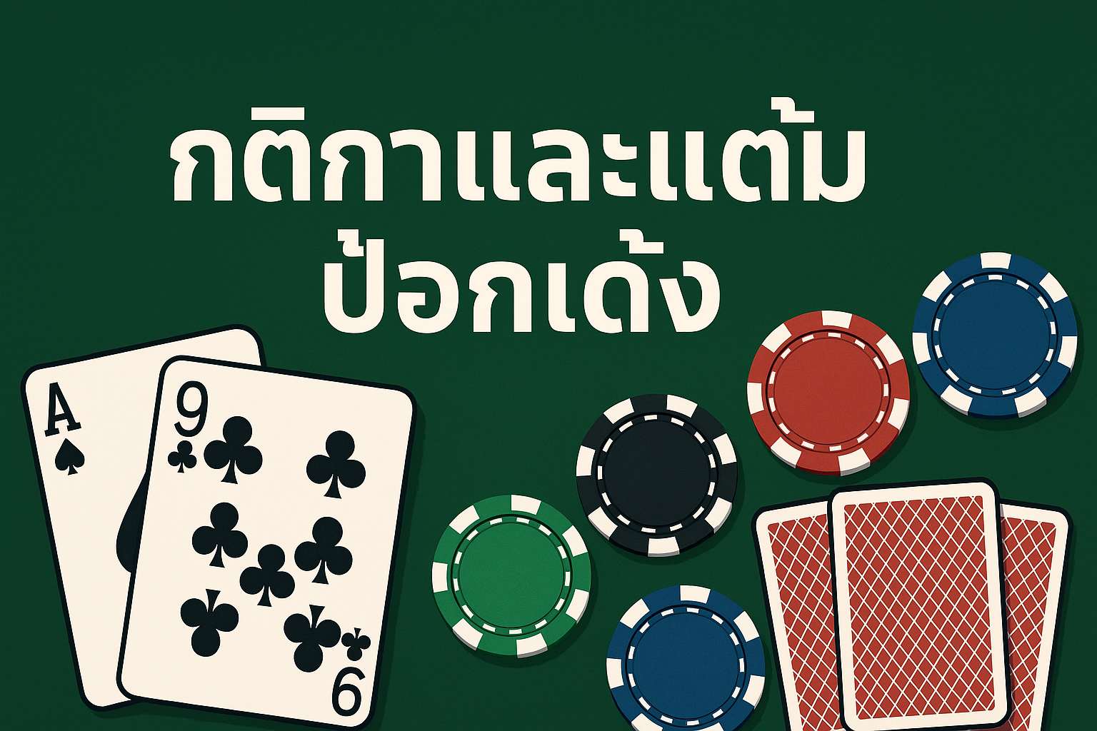 กติกาและแต้มป๊อกเด้ง