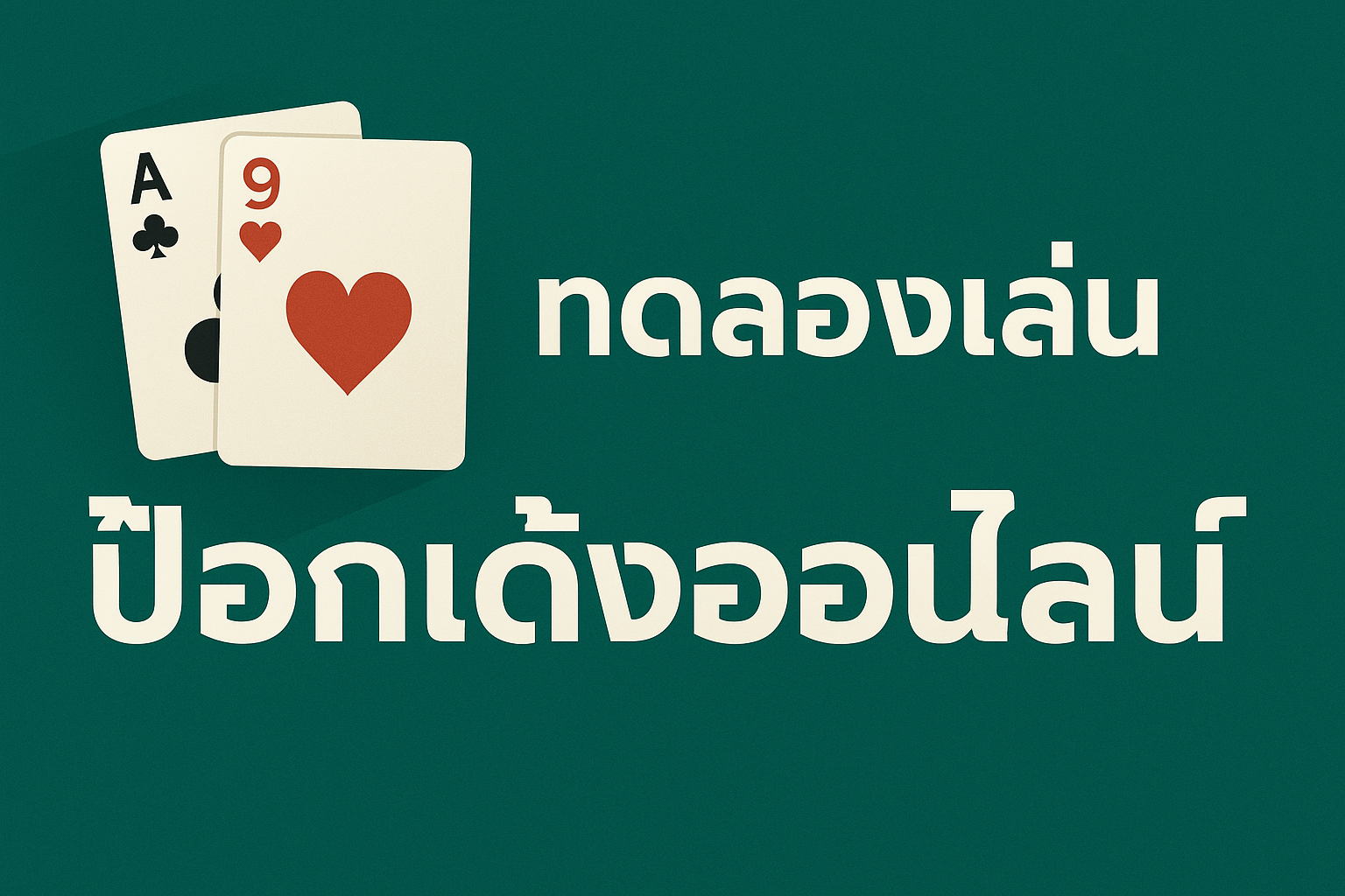 ทดลองเล่น ป๊อกเด้งออนไลน์