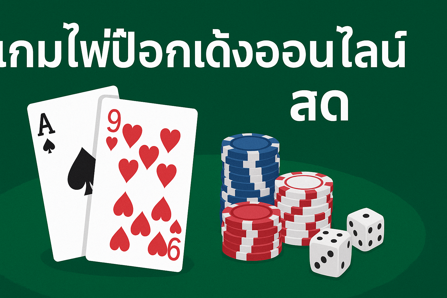 เกมไพ่ป๊อกเด้งออนไลน์สด