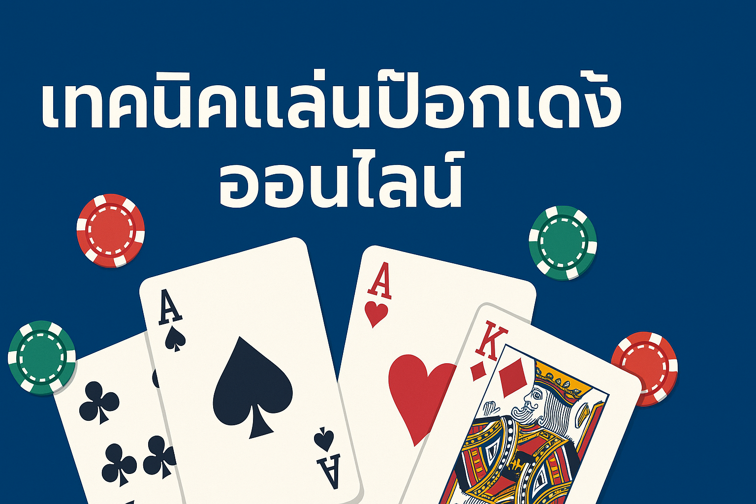 เทคนิคเล่นป๊อกเด้งออนไลน์